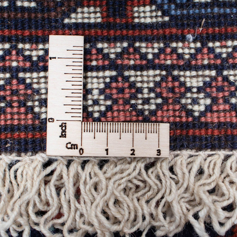 Perski dywan - Nomadyczny - 155 x 103 cm - ciemnoniebieski