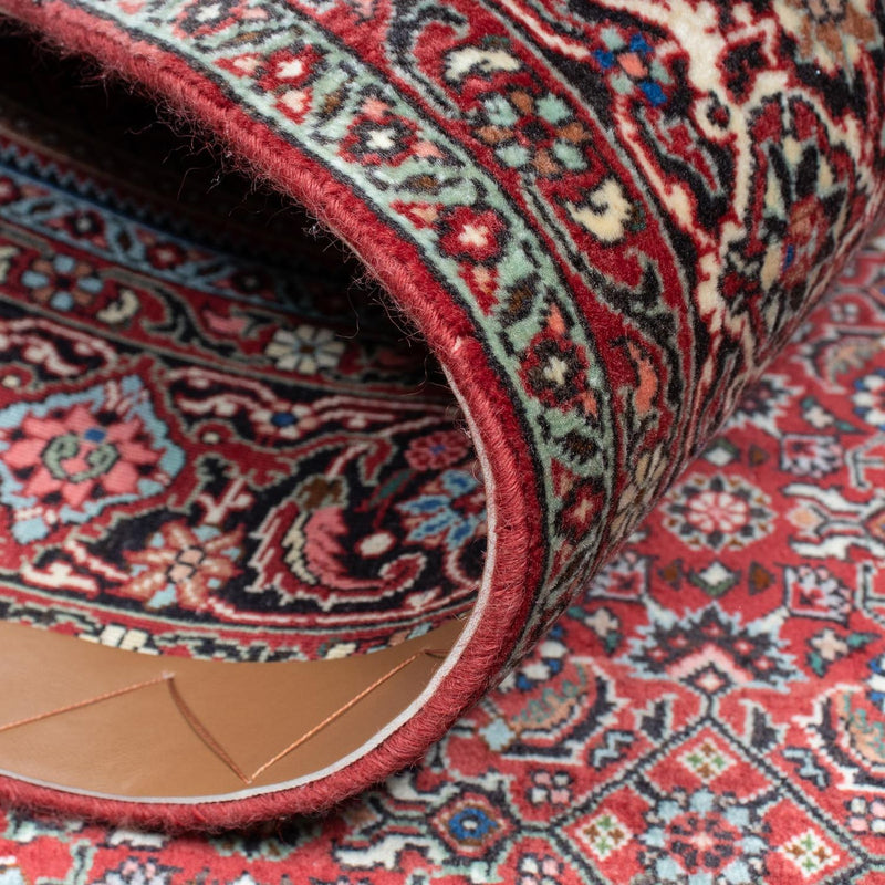 Dywan perski - Bijar - 208 x 133 cm - jasna czerwień