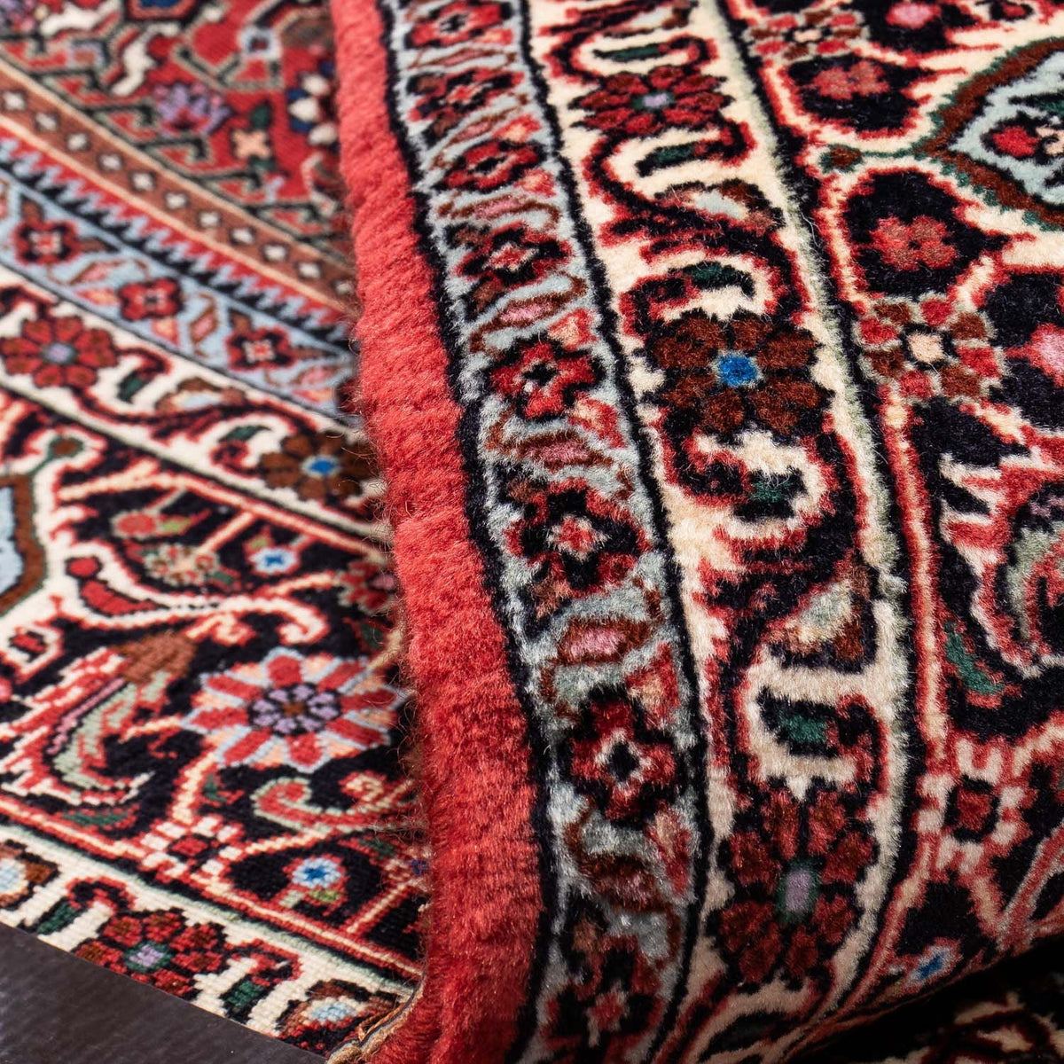 Dywan perski - Bijar - 237 x 172 cm - jasna czerwień