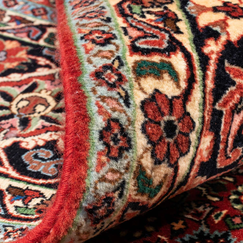 Dywan perski - Bijar - 340 x 254 cm - ciemna czerwień