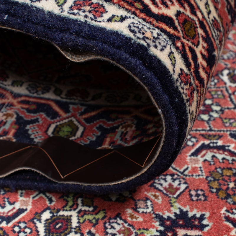 Biegacz Dywan perski - Bijar - 291 x 84 cm - ciemna czerwień