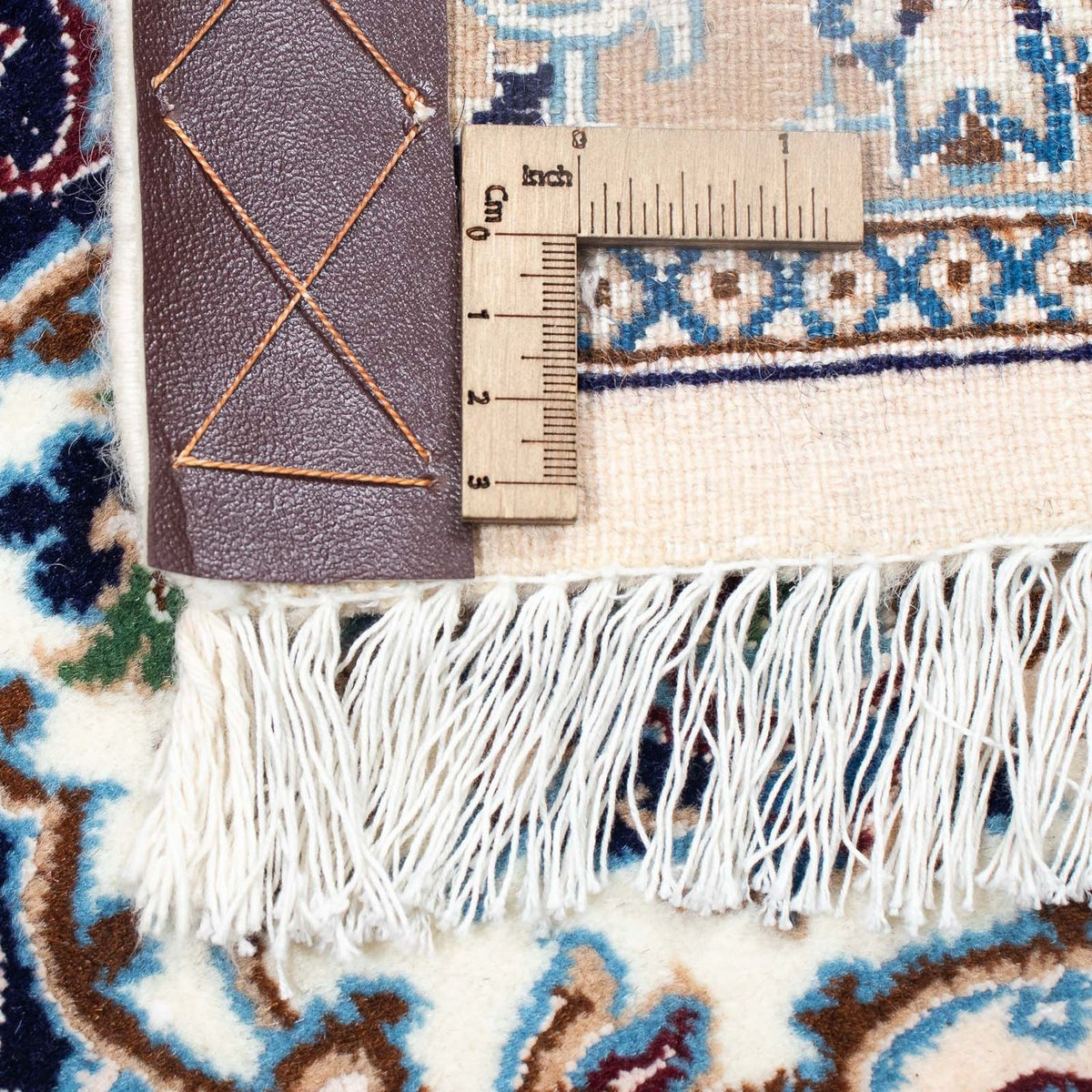 Dywan perski - Nain - Premium - 346 x 246 cm - beżowy