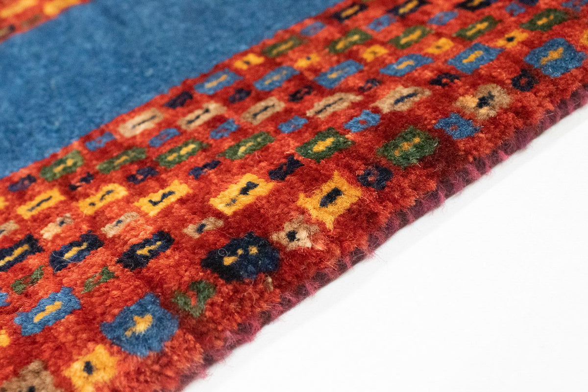 Dywan Gabbeh - Loribaft Perski - 157 x 104 cm - czerwony