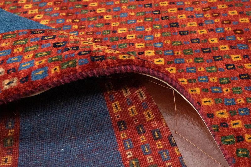 Dywan Gabbeh - Loribaft Perski - 157 x 104 cm - czerwony