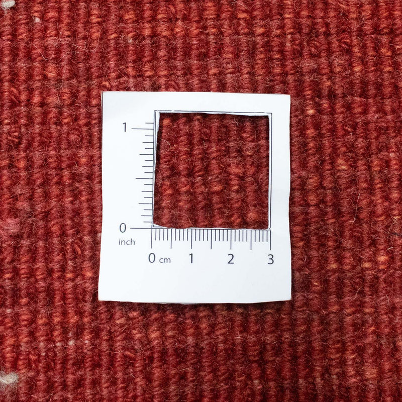 Biegacz Dywan Gabbeh - perski - 228 x 78 cm - czerwony