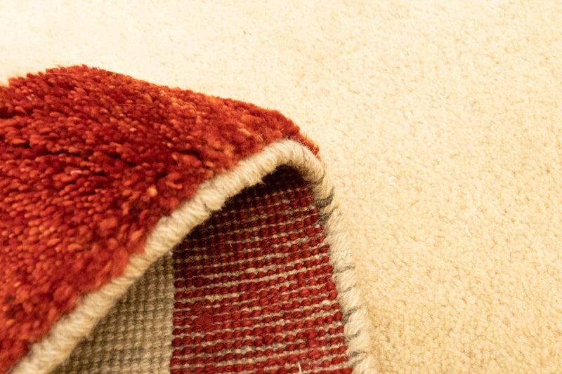 Dywan Gabbeh - perski - 125 x 83 cm - beżowy