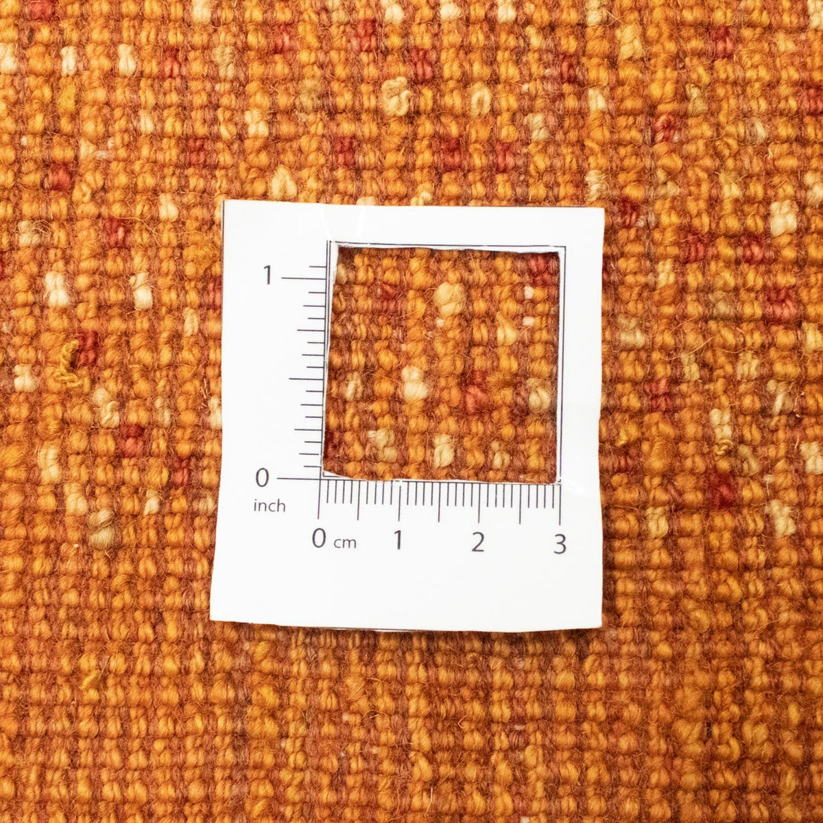 Dywan Gabbeh - perski - 230 x 175 cm - pomarańczowy