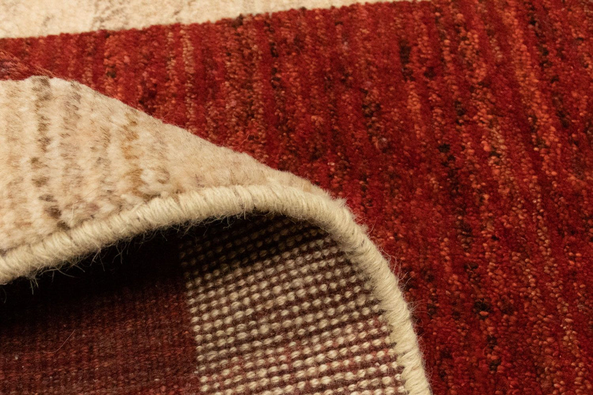 Dywan Gabbeh - perski - 127 x 79 cm - czerwony