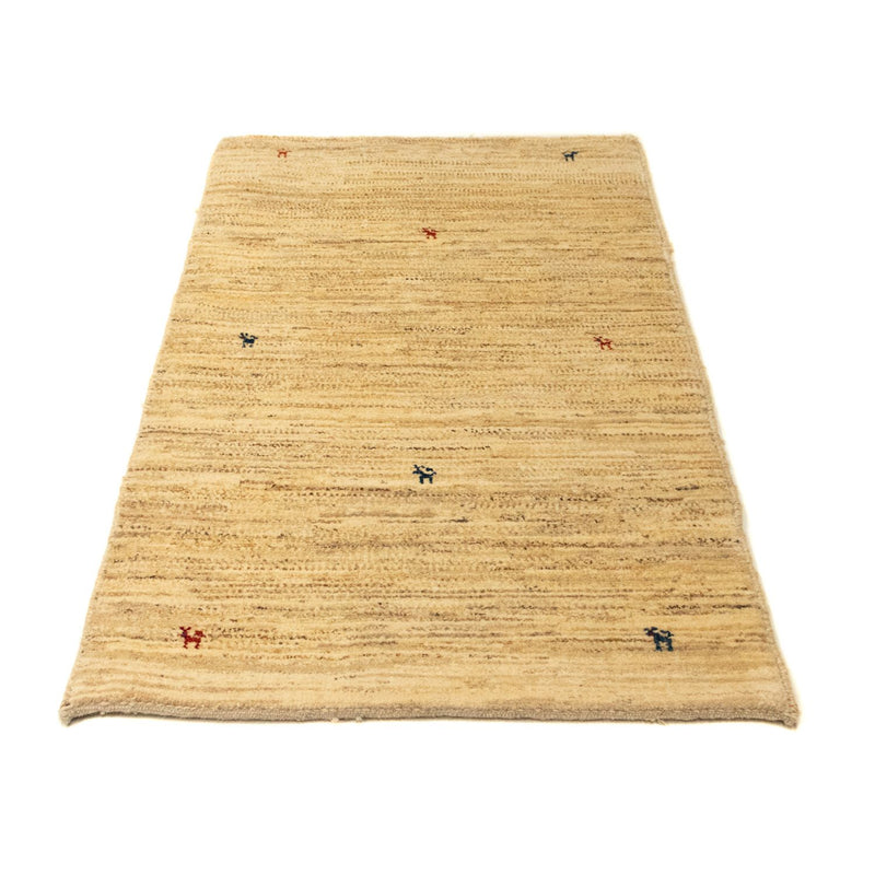 Dywan Gabbeh - perski - 135 x 78 cm - beżowy