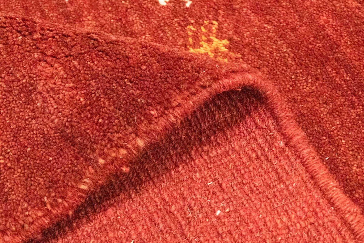 Dywan Gabbeh - perski - 128 x 82 cm - czerwony