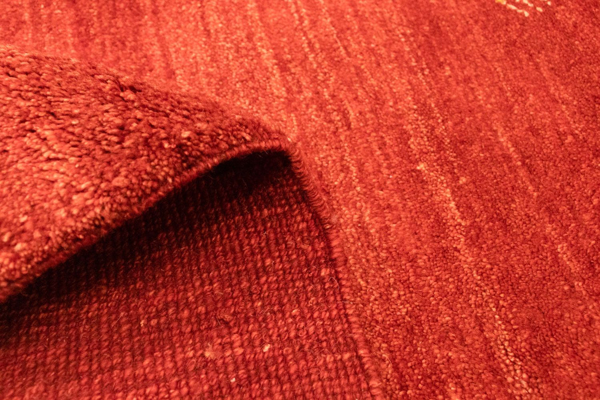 Dywan Gabbeh - perski - 133 x 76 cm - czerwony