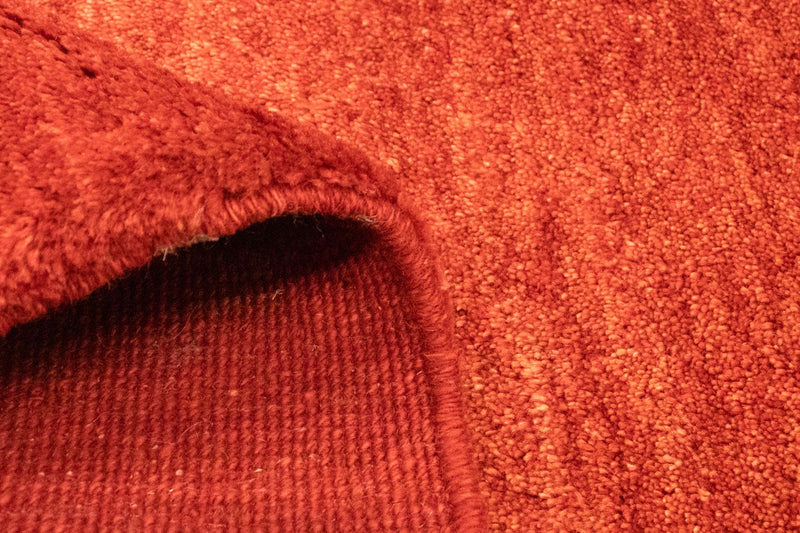 Dywan Gabbeh - perski - 138 x 67 cm - czerwony