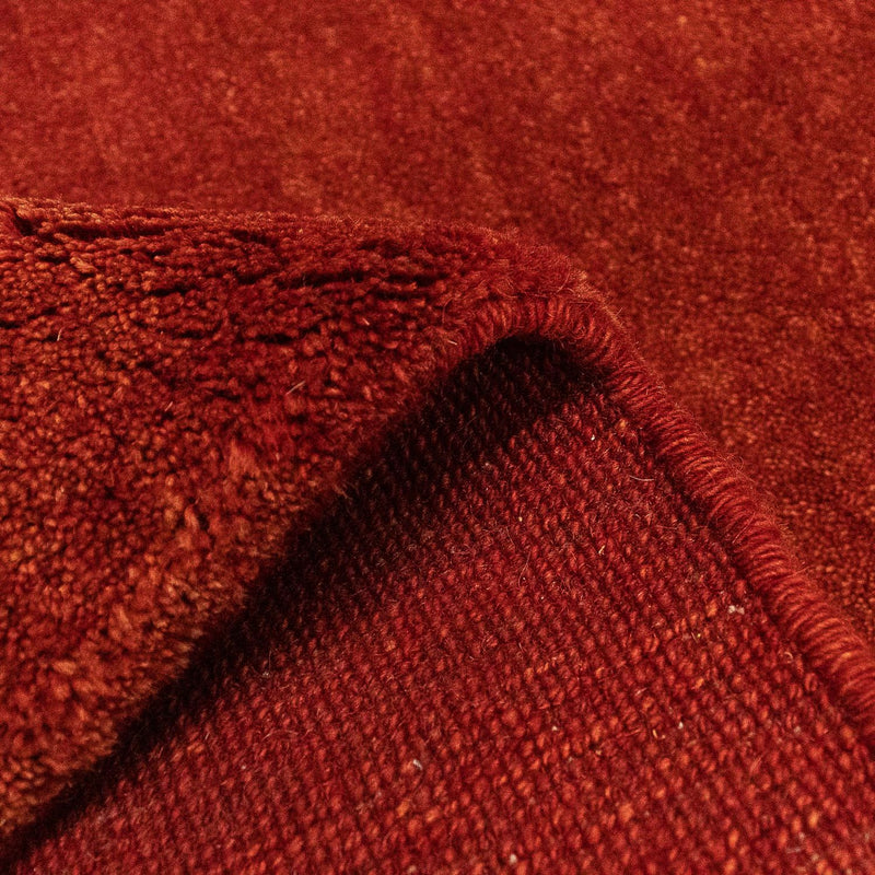 Dywan Gabbeh - perski - 125 x 82 cm - ciemna czerwień