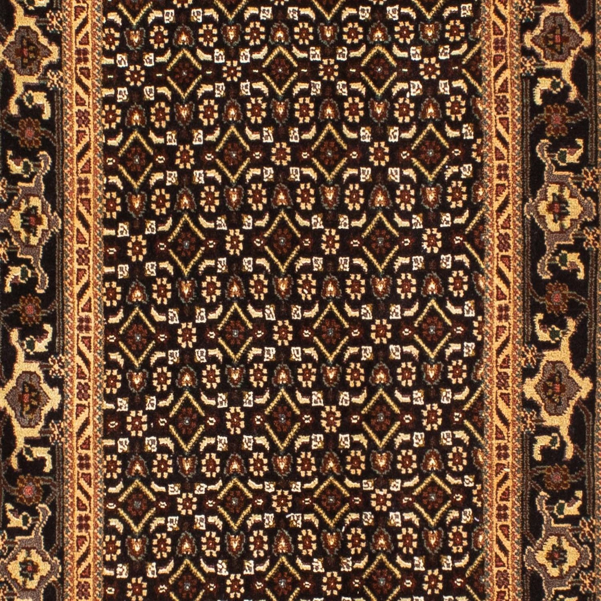 Biegacz Dywan perski - Tabriz - 292 x 68 cm - wielokolorowy