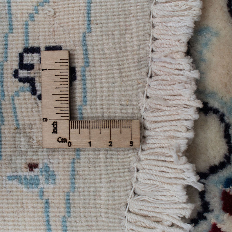 Dywan perski - Nain okrągły  - 300 x 300 cm - ciemna czerwień