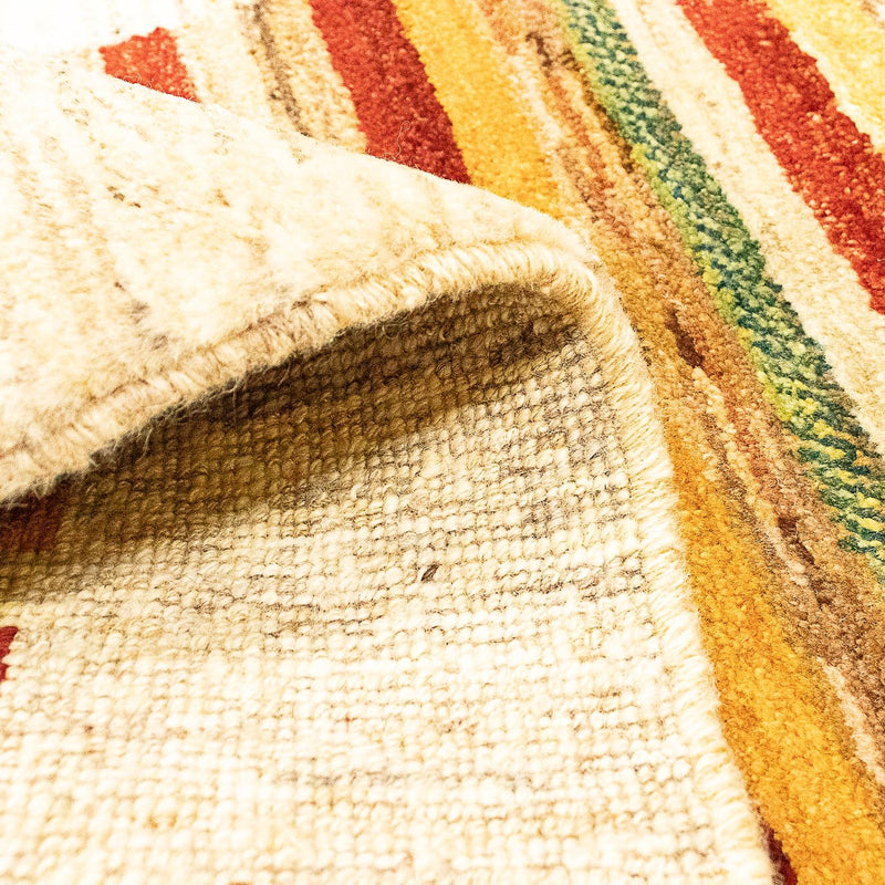 Dywan Gabbeh - perski - 137 x 74 cm - beżowy