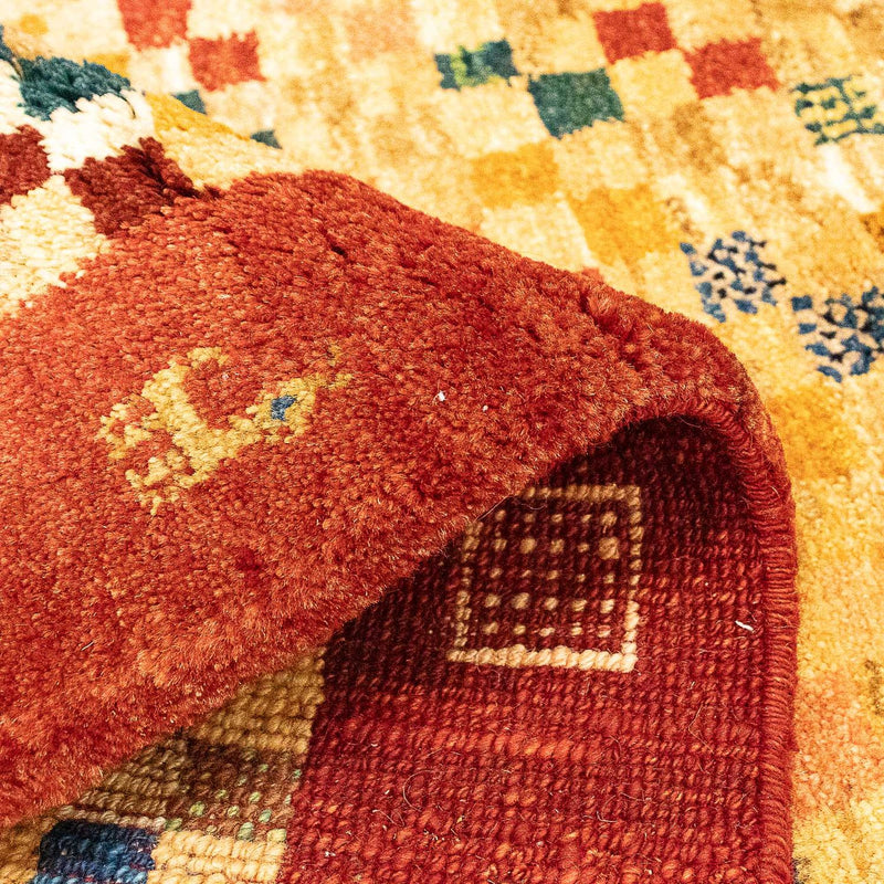 Dywan Gabbeh - perski - 139 x 78 cm - beżowy