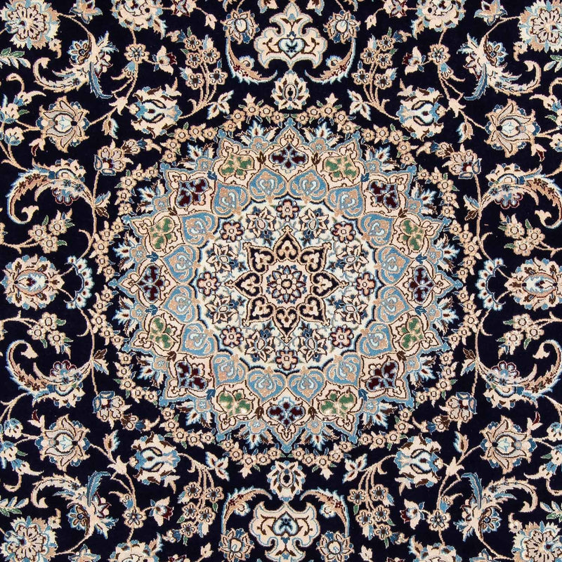 Dywan perski - Nain - Królewski - 296 x 204 cm - czarny