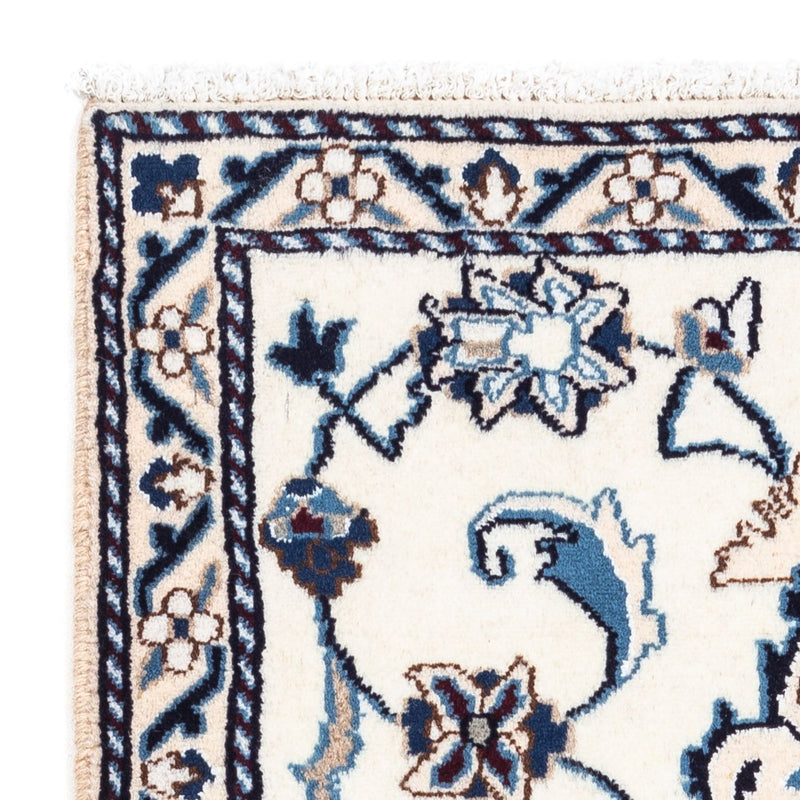 Dywan perski - Nain - 139 x 68 cm - beżowy