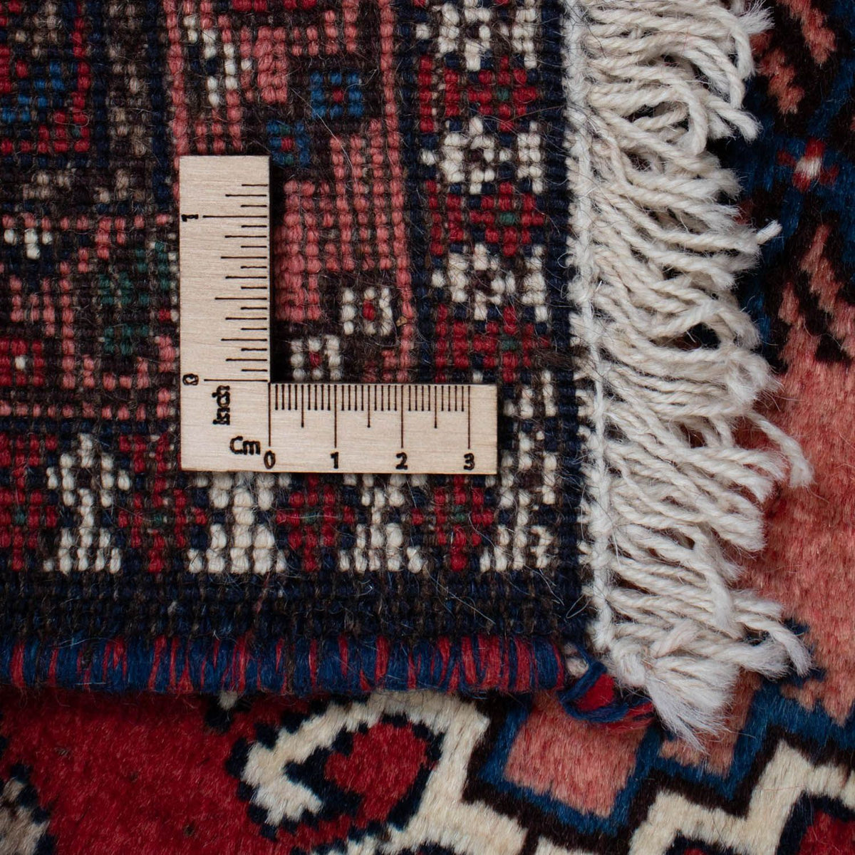 Perski dywan - Nomadyczny - 290 x 252 cm - ciemna czerwień