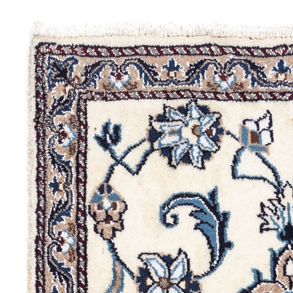 Dywan perski - Nain - 138 x 67 cm - beżowy