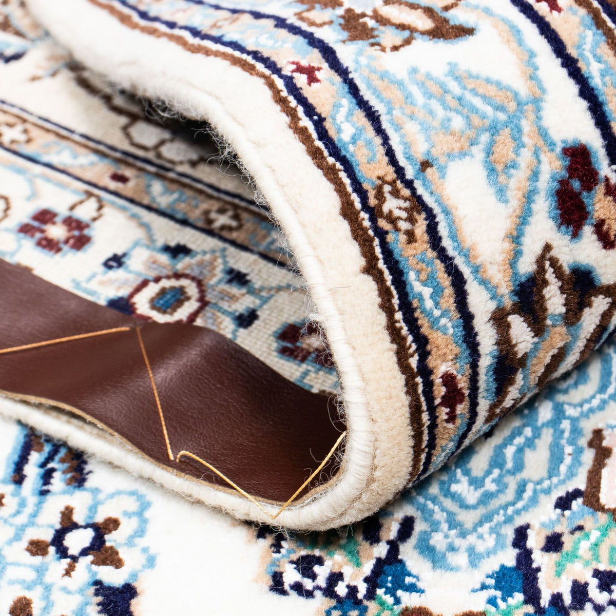 Dywan perski - Nain - Premium - 302 x 197 cm - beżowy