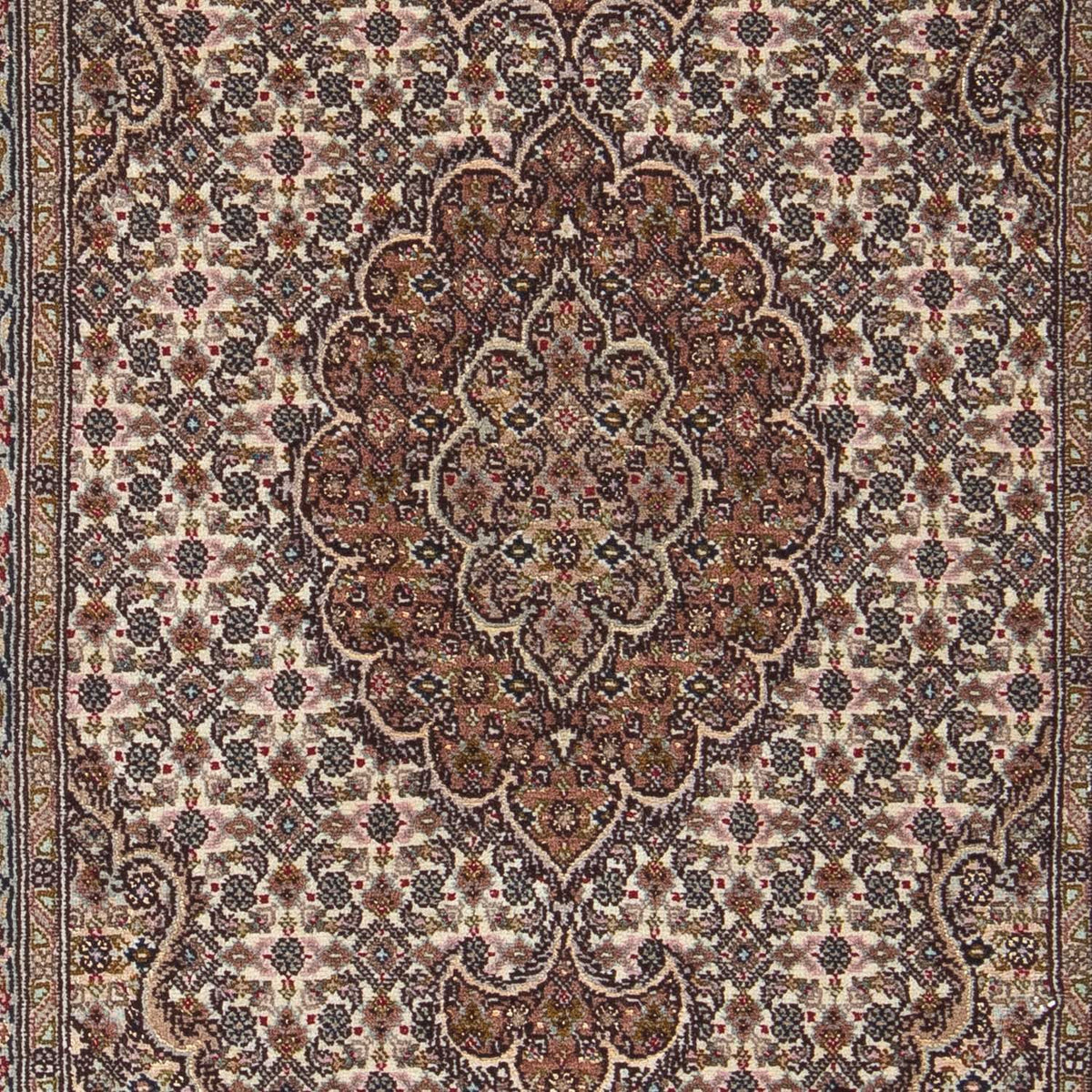 Dywan perski - Tabriz - Królewski - 96 x 60 cm - beżowy