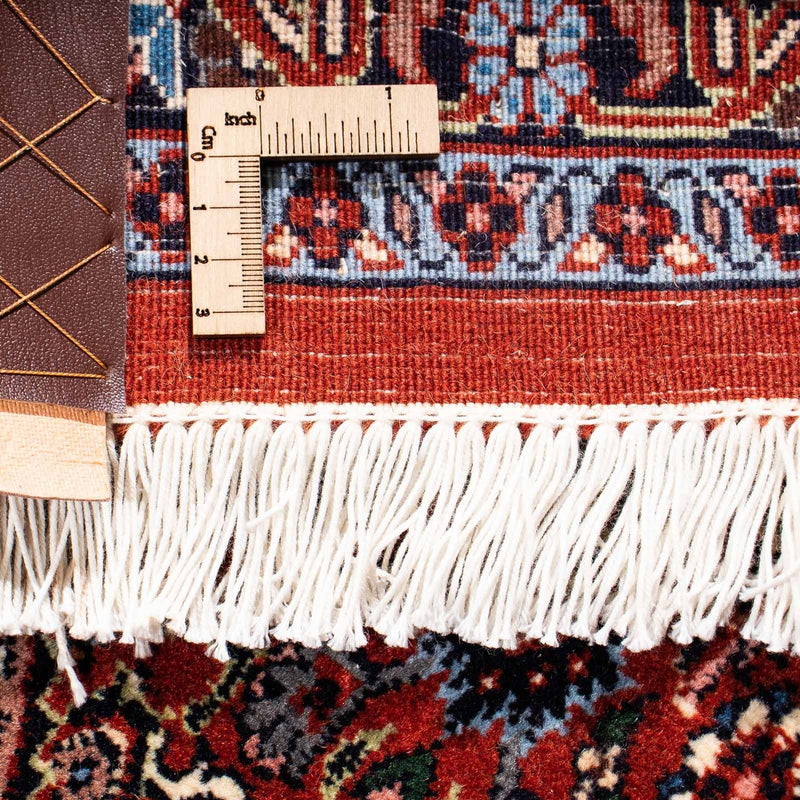 Dywan perski - Bijar - 241 x 170 cm - ciemna czerwień