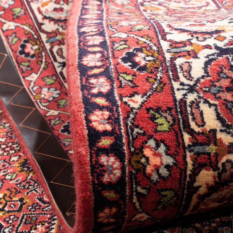 Dywan perski - Bijar - 246 x 171 cm - jasna czerwień