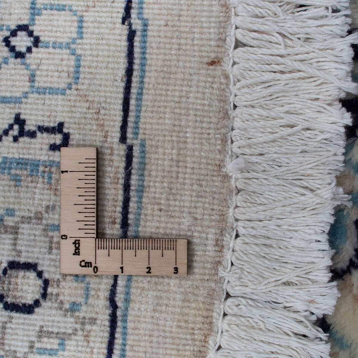 Dywan perski - Nain okrągły  - 290 x 290 cm - ciemna czerwień