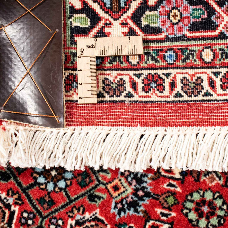 Dywan perski - Bijar - 258 x 169 cm - ciemna czerwień