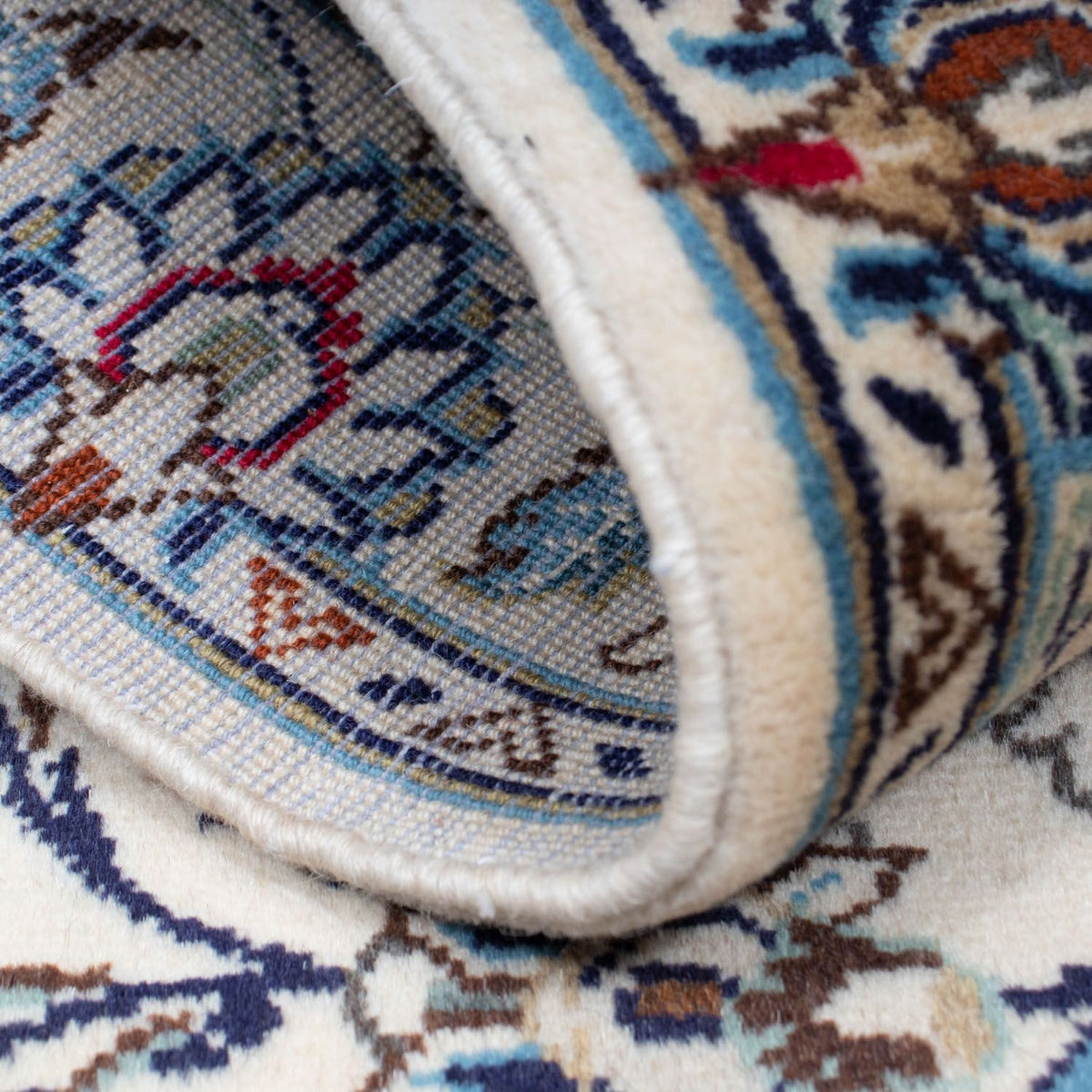 Dywan perski - Keshan - 146 x 100 cm - beżowy