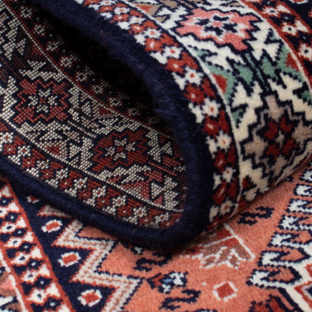 Biegacz Perski dywan - Nomadyczny - 202 x 81 cm - jasna czerwień