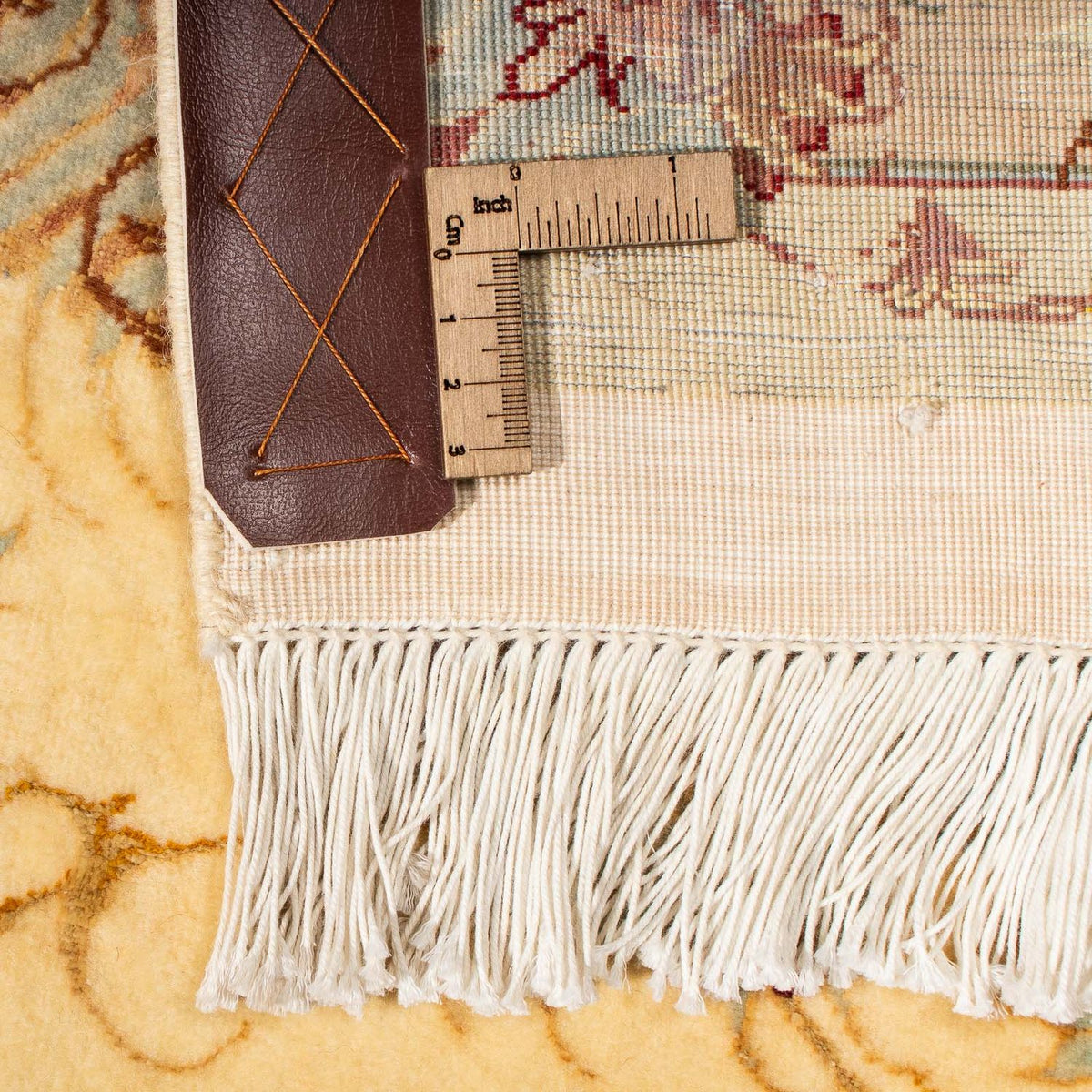 Dywan perski - Tabriz - Królewski - 294 x 203 cm - beżowy