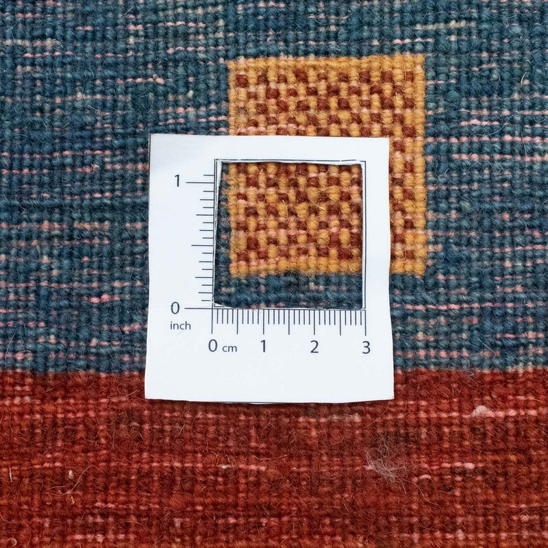 Biegacz Dywan Gabbeh - Loribaft Perski - 194 x 103 cm - złoto