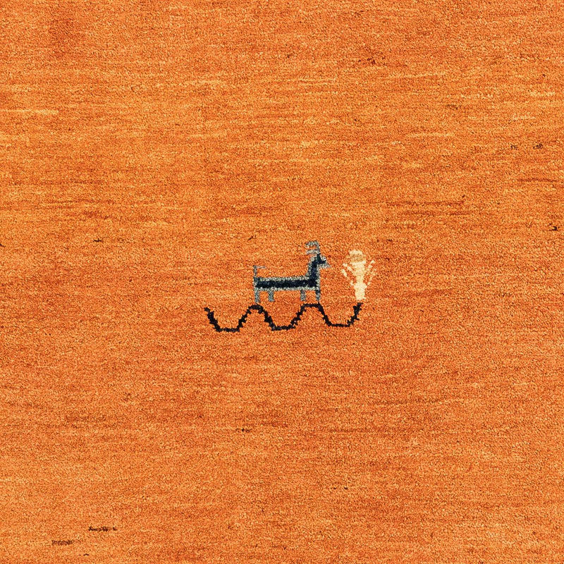 Dywan Gabbeh - Loribaft Perski - 130 x 80 cm - rdza