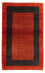 Dywan Gabbeh - Loribaft Perski - 136 x 82 cm - ciemna czerwień