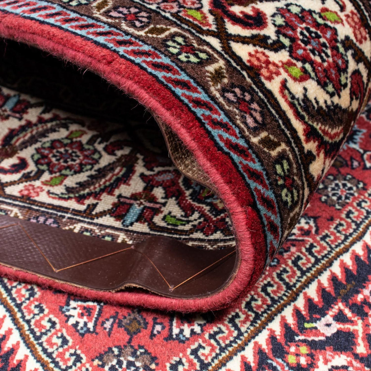 Dywan perski - Bijar - 210 x 141 cm - czerwony