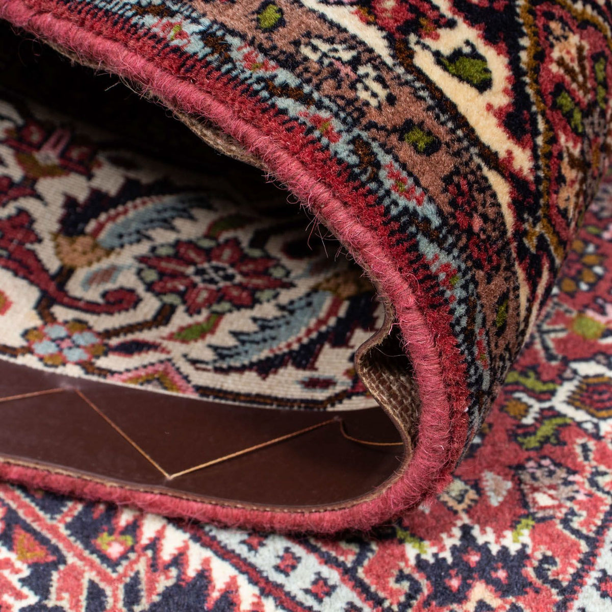 Dywan perski - Bijar - 203 x 139 cm - czerwony