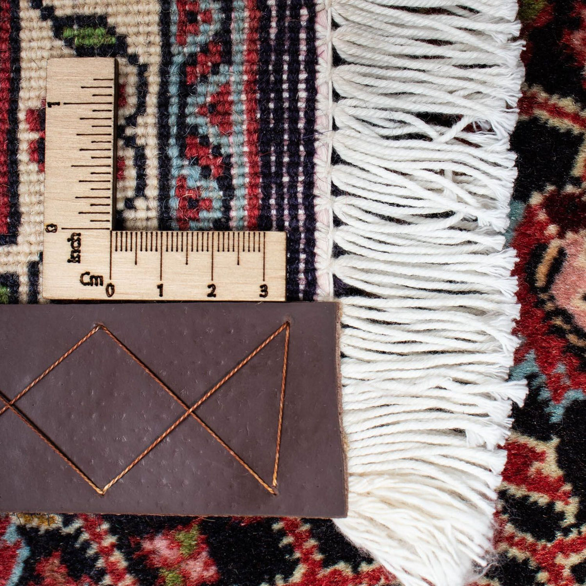 Dywan perski - Bijar - 200 x 141 cm - czerwony