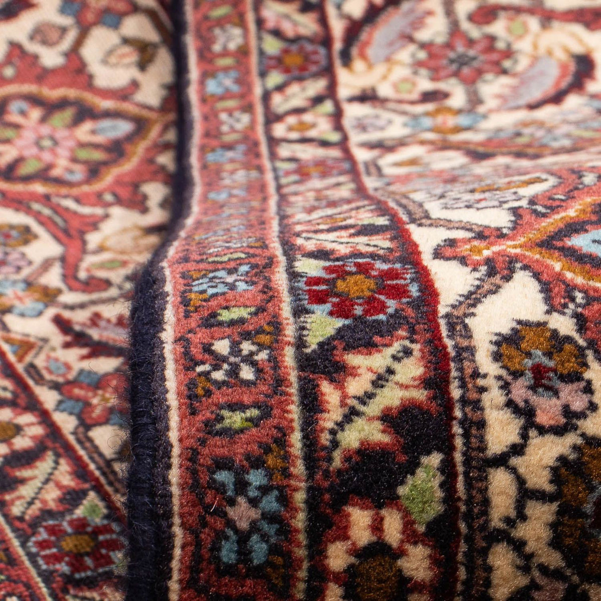 Dywan perski - Bijar - 298 x 198 cm - brązowy