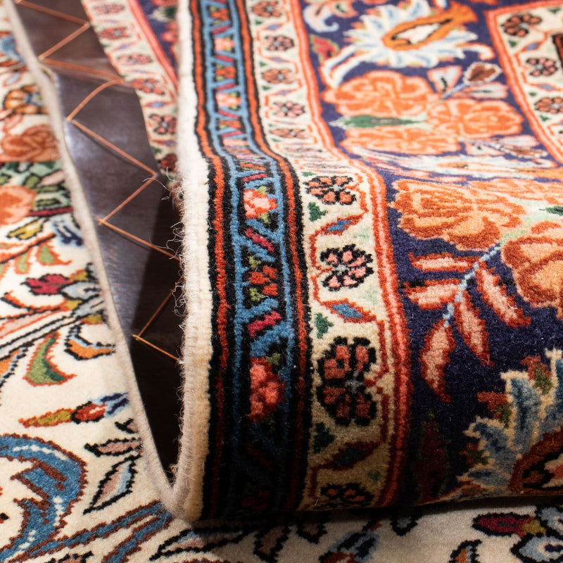 Dywan perski - Bijar - 205 x 136 cm - ciemna czerwień