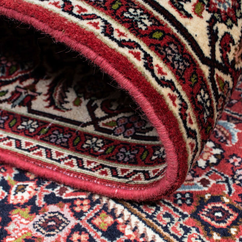 Dywan perski - Bijar - 198 x 147 cm - czerwony