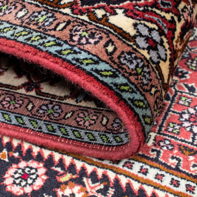 Dywan perski - Bijar - 222 x 138 cm - czerwony