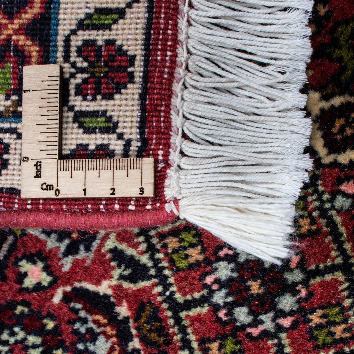 Dywan perski - Bijar - 205 x 141 cm - czerwony