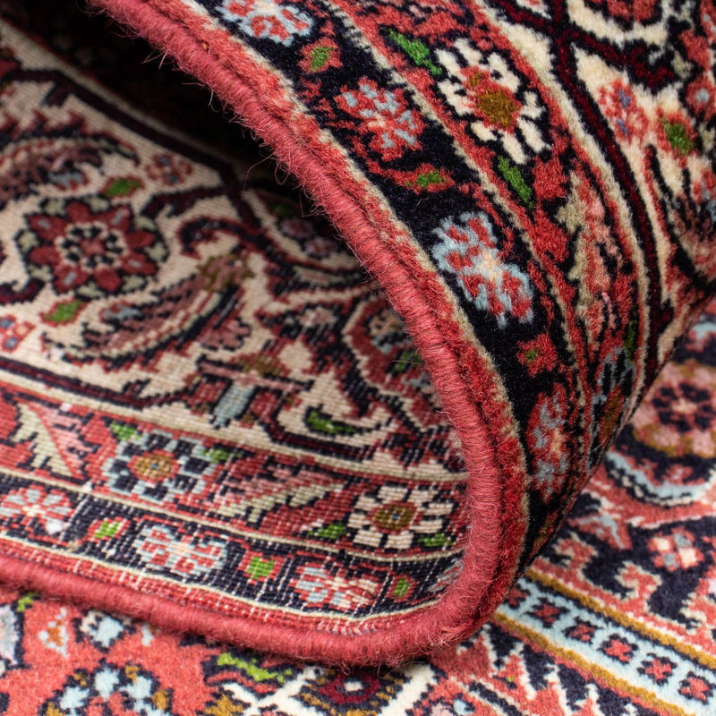 Dywan perski - Bijar - 206 x 136 cm - czerwony