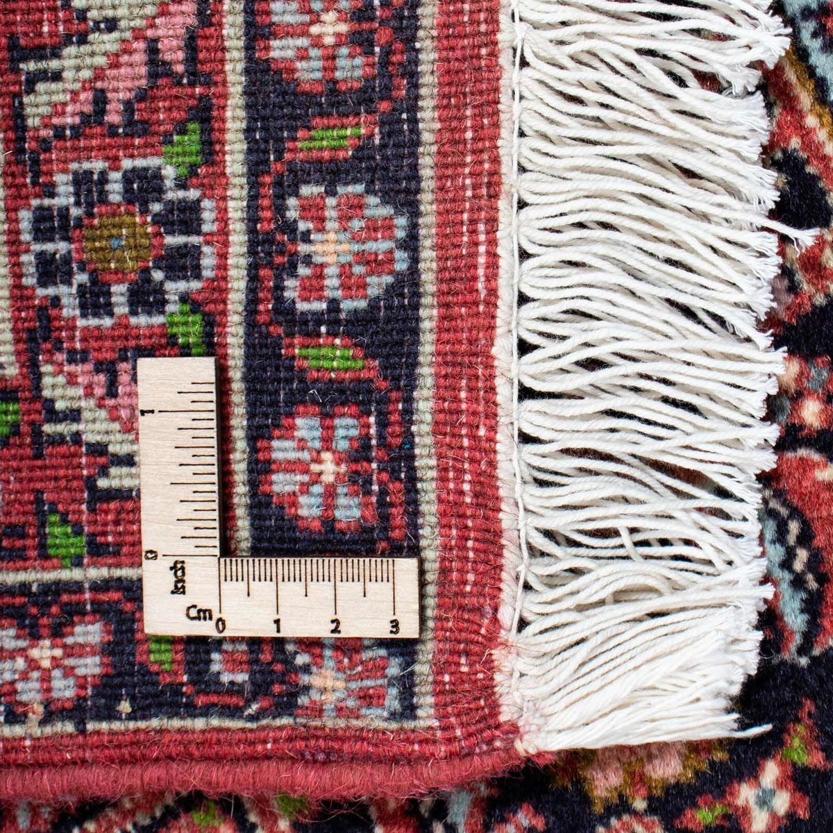 Dywan perski - Bijar - 206 x 136 cm - czerwony