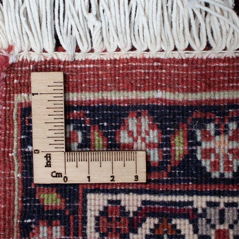 Biegacz Dywan perski - Bijar - 285 x 84 cm - ciemna czerwień