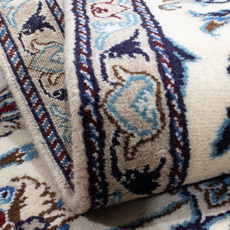 Dywan perski - Nain - 128 x 88 cm - beżowy