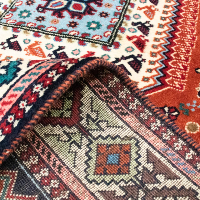 Perski dywan - Nomadyczny - 243 x 152 cm - czerwony